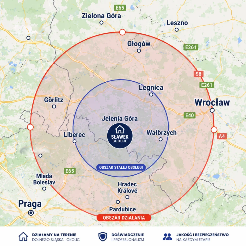 obszar działania sławek buduje